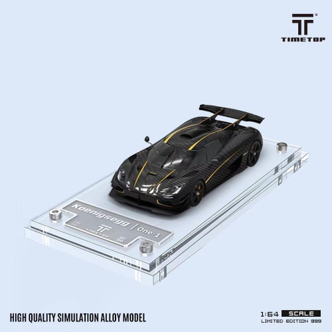 Koenigsegg One Black Carbon