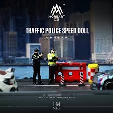 TRAFFIC POLICE SPEED DOLL