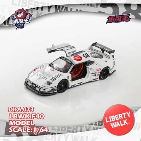Ferrari F40 Gull Wing Door LBWK White
