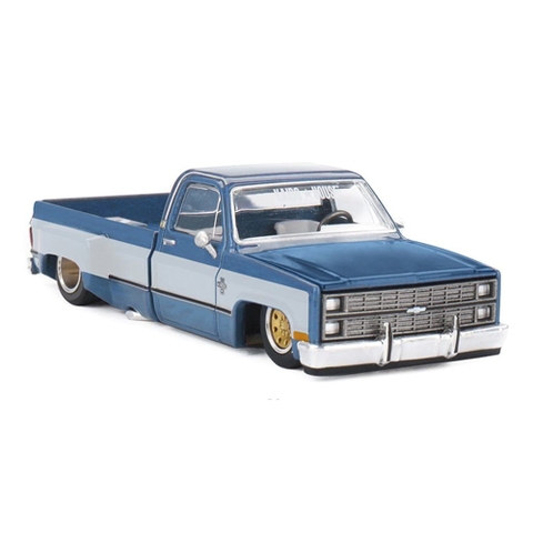 Xe Mô Hình Chevrolet Silverado Dually Vintage Spec V1 1:64 Kaido House - D
