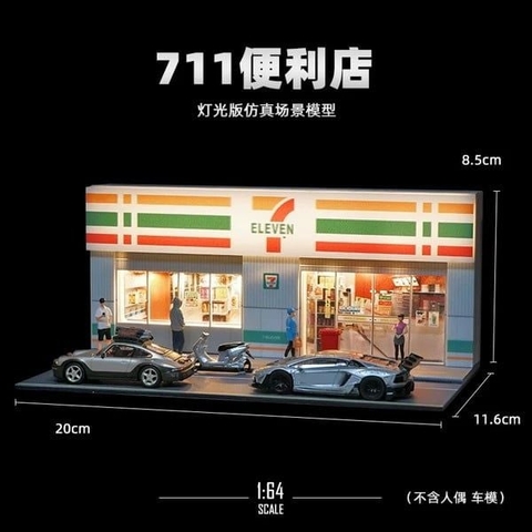 Cửa hàng tiện lợi 7-Eleven có đèn