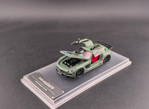 Mercedes Benz SLS AMG BS Air Force Green