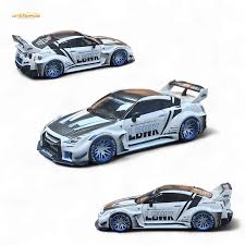 LB GTR GT (WHITE BLUE STRIPE CARBON TOP)