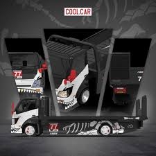 H300 Trailer Rexy Skeleton No.77 Flatbed Transport