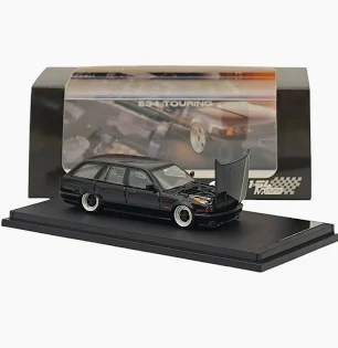 E34 M5 TOURING Wagon Openable Hood Diecast Car Models Toys Gifts