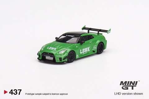 NISSAN 35GT-RR Ver.2 Apple Green LB-Silhouette WORKS