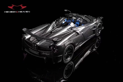 Xe Mô Hình Zonda 1:64 Henson & Heaven (Carbon)