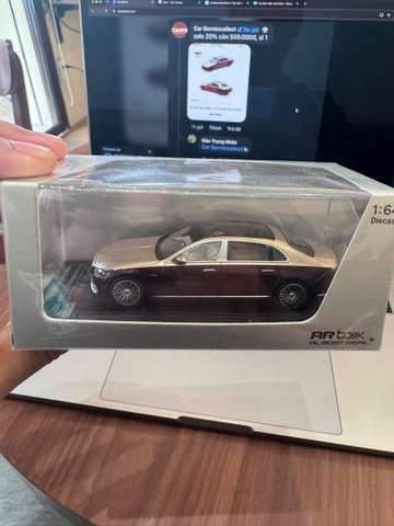 Xe Mô Hình S680 1:64 Almost Real (Gold)