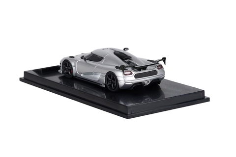 Xe Mô Hình Koenigsegg Agera RS (Plain color) 1:64 SC art (Silver)