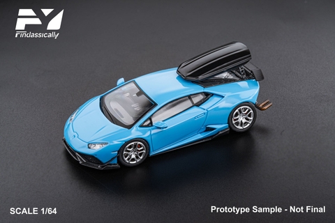 Lamborghini Huracan With Travel Suitcase