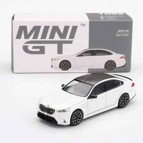 Xe Mô Hình BMW M5 Alpine 1:64 MiniGT (White)