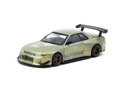 Xe Mô Hình Nissan Skyline (R32) Widebody, Millennium Jade 1:64 Tarmac Works