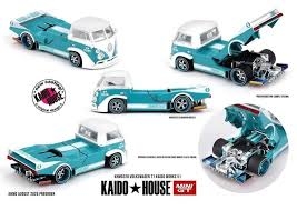 Xe Mô Hình Volkswagen T1 KAIDO WORKS V1 1:64 KaidoHouse - B