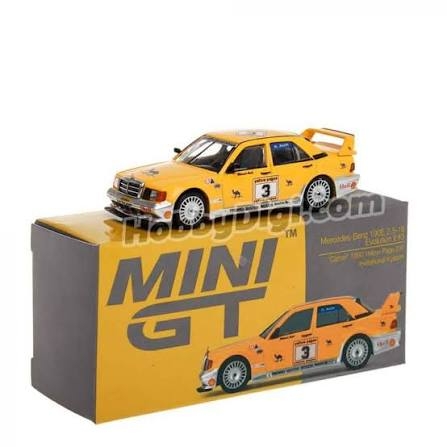 Mercedes-Benz 190E 2.5-16 Evolution II #3 Camel 1990 Yellow