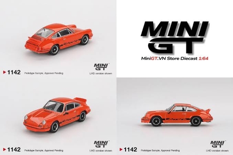 Porsche 911 Carrera RS 2.7 Tangerine with Black Livery