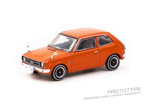 Xe Mô Hình Honda Civic (SB1) 1/64 J-Collection ( Orange )