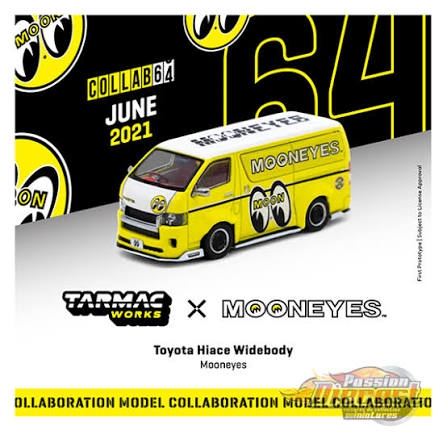 Toyota Hiace Widebody Mooneye's Yellow