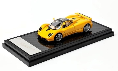 Xe Mô Hình Pagani Zonda C12 Couple 1:64 LCD (Yellow) - A