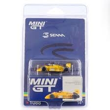 Xe Mô Hình Nissan Lotus 99T #12 Ayrton Senna 1987 Monaco Grand Prix Winner/ Blister Packaging 1:64 MiniGT - CARD
