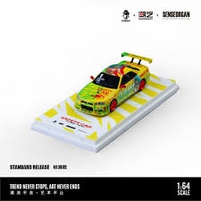 issan Skyline GT-R R34 Game Station Safety Car