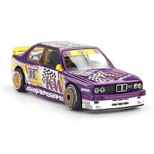 Xe Mô Hình BMW M3 Kaido KW V1 Kaido/ Minigt ( Tím )