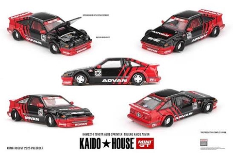 Xe Mô Hình Toyota AE86 Sprinter Trueno ADVAN 1:64 KaidoHouse