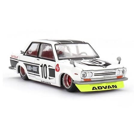 Xe Mô Hình Datsun 510 Street Team XMM V1 1:64 Kaido House