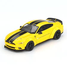 Ford Mustang LB-WORKS in Triple Yellow