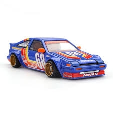 Xe Mô Hình Toyota AE86 Sprinter Trueno Kaido Racing V1 1:64 Kaido/ Minigt ( Blue) - B