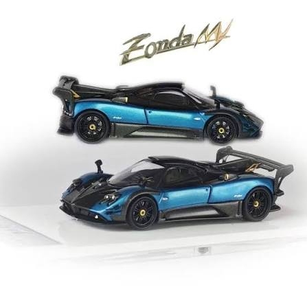 Xe Mô Hình Zonda 760 MY Coupe version 1:64 Rhino Model RM (Blue)