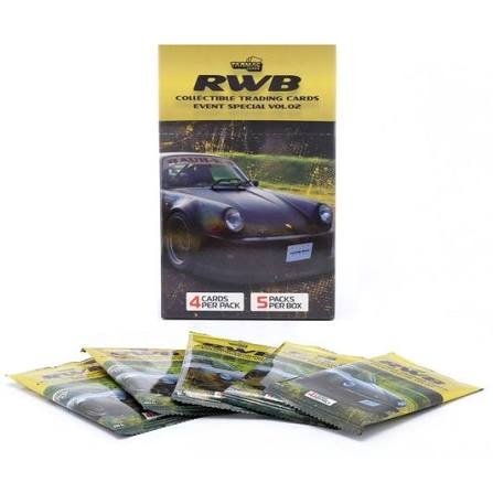 Tarmac Collector Trading Cards - RWB Event Special Vol 02 (5 packs)