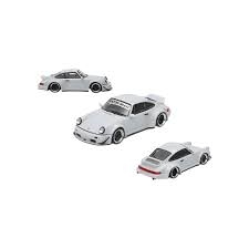 Xe Mô Hình Rauh-Welt RWB964 Wide-Body Duck Wing 1:64 Fast Speed FS (Grey)