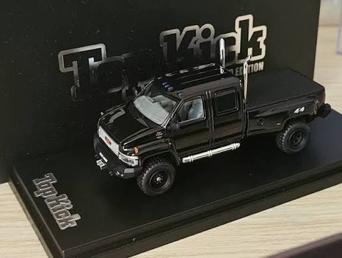 Xe Mô Hình GMC Topkick Pickup 1:64 GOC ( Black )