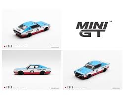 Xe Mô Hình Nissan Skyline Kenmeri Liberty Walk Nissan Racing '75 concept 1:64 MiniGT - BOX