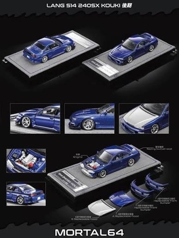 Nissan Silvia S14 240SX Midnight Blue