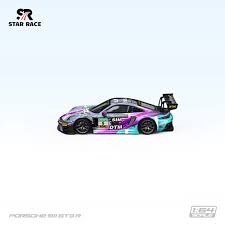 Porsche 911 GT3 Livrée colorée no 9