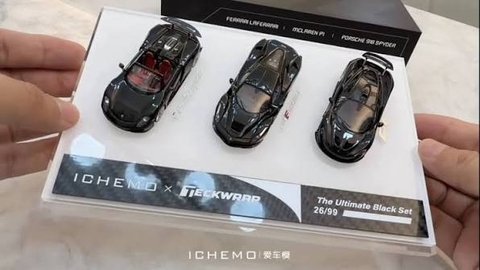 Xe Mô Hình Set Laferrari , P1 , 918 1:64 ( GT SHOW )