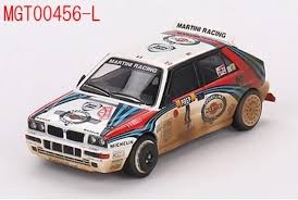 Lancia Delta HF Integrale Evoluzione 1992 Rally MonteCarlo Winner #4 Dirty Version