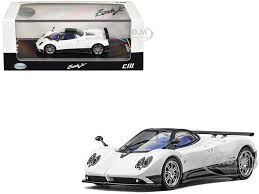 Pagani Zonda F Pearl White with Black