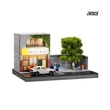 Mô Hình trưng bày 1:64 SHOU CANG JIA - Japanese Tofu Shop Scene
