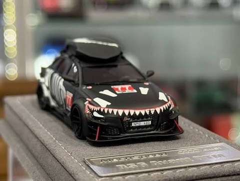 Audi RS6 Avant Wagon (C7) DTM Jon Olson Widebody Modified  Matte Black Skeleton