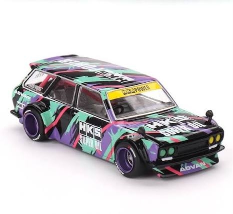 Xe Mô Hình Datsun KAIDO 510 Wagon HKS V1 1:64 Kaido