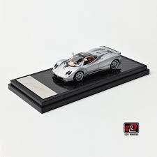 Xe Mô Hình Pagani Zonda C12 Couple 1:64 LCD (Silver) - C