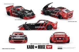 Xe Mô Hình Nissan Fairlady Z Kaido GT 1:64 Kaido House (ADVAN)