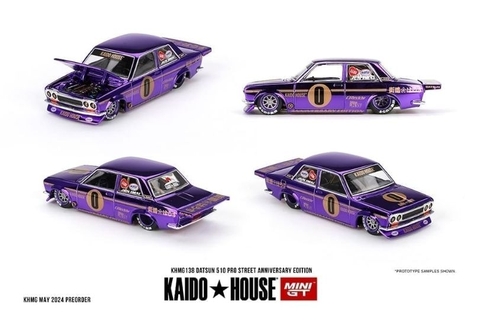 Xe Mô Hình Datsun 510 Pro Street Anniversary Edition 1:64 Kaido
