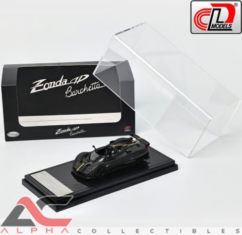 PAGANI ZONDA HP BARCHETTA (CARBON BLACK)