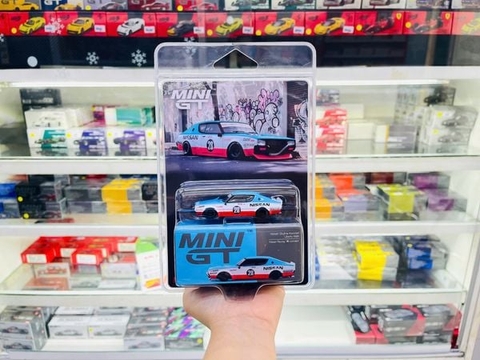 Xe Mô Hình Nissan Skyline Kenmeri Liberty Walk Nissan Racing '75 concept /Blister Packaging 1:64 MiniGT - CARD