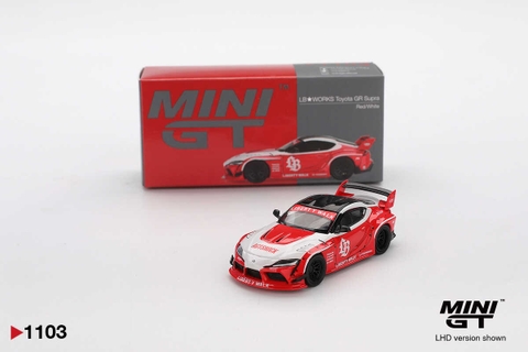 LB-WORKS Toyota GR Supra Red/White