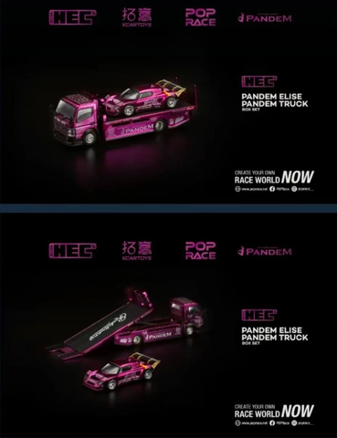 PANDEM Rocket Bunny Elise and Fuso Truck Box set Chrome