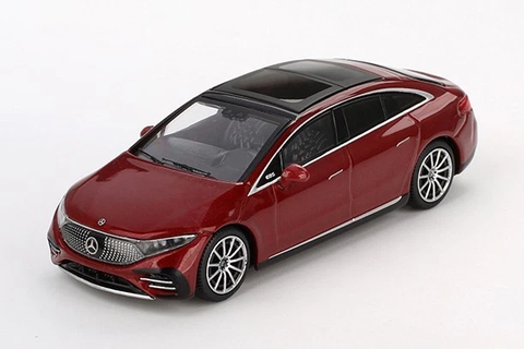 Mercedes-Benz EQS 580 4MATIC Red Metallic LHD